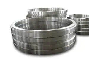 Three Stacks of Forged Rings