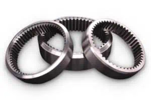 Three Machined Rolled Rings