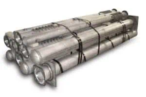 Stack of Fabricated Heat Resistant Tubes Stack of Fabricated Heat Resistant Tubes