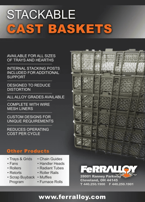 Cast basket pamphlet